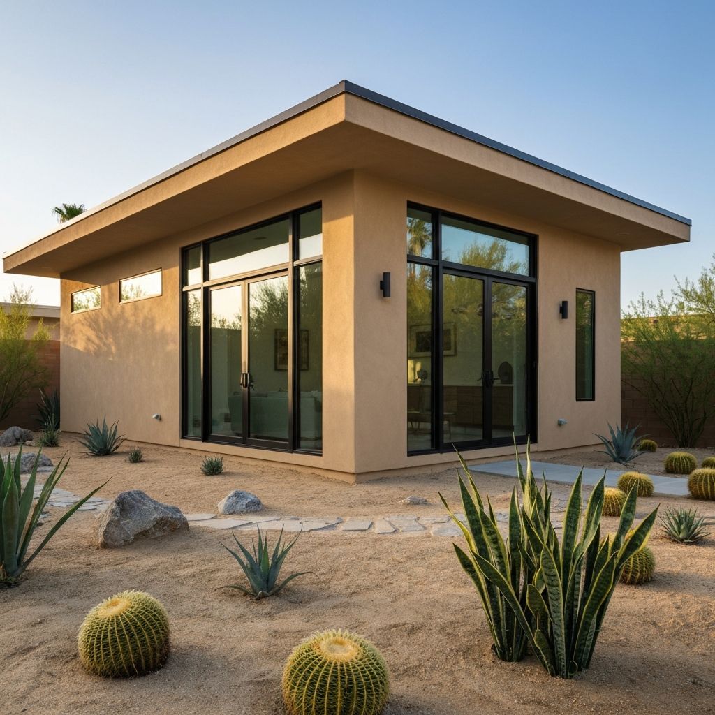 Plan 1: Studio/1-Bedroom - Desert Modern or Mediterranean