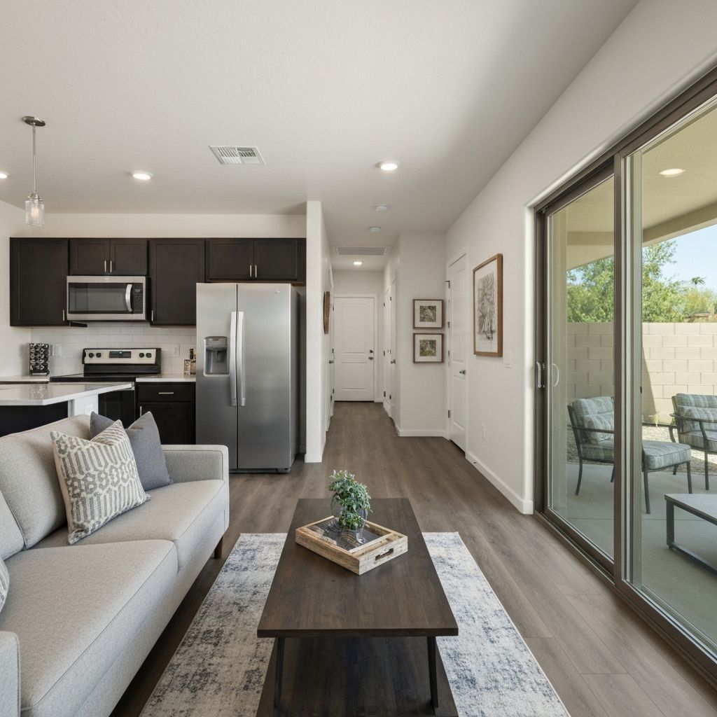 Floorplan 4 interior - 2-bedroom layout